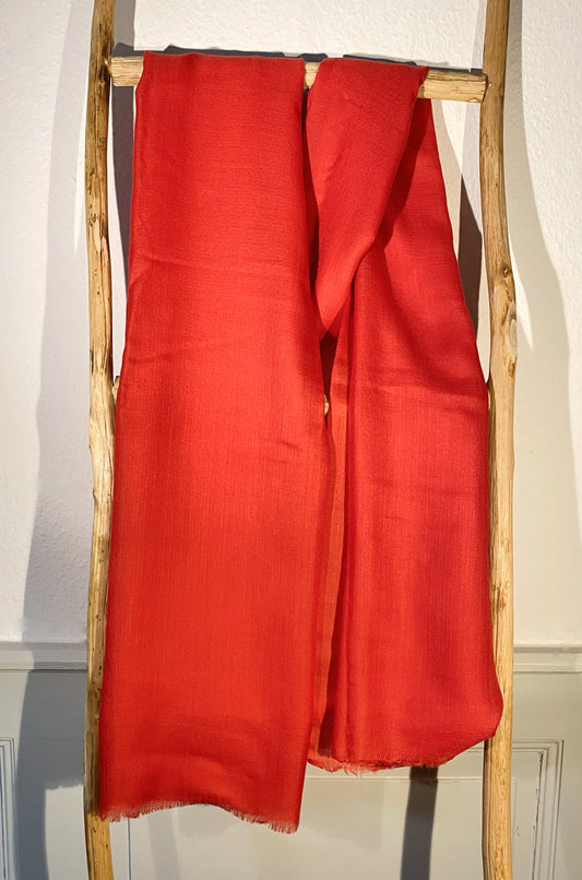 Laal's diamond weave "Eye of the Nightingale" Pashmina Stole.