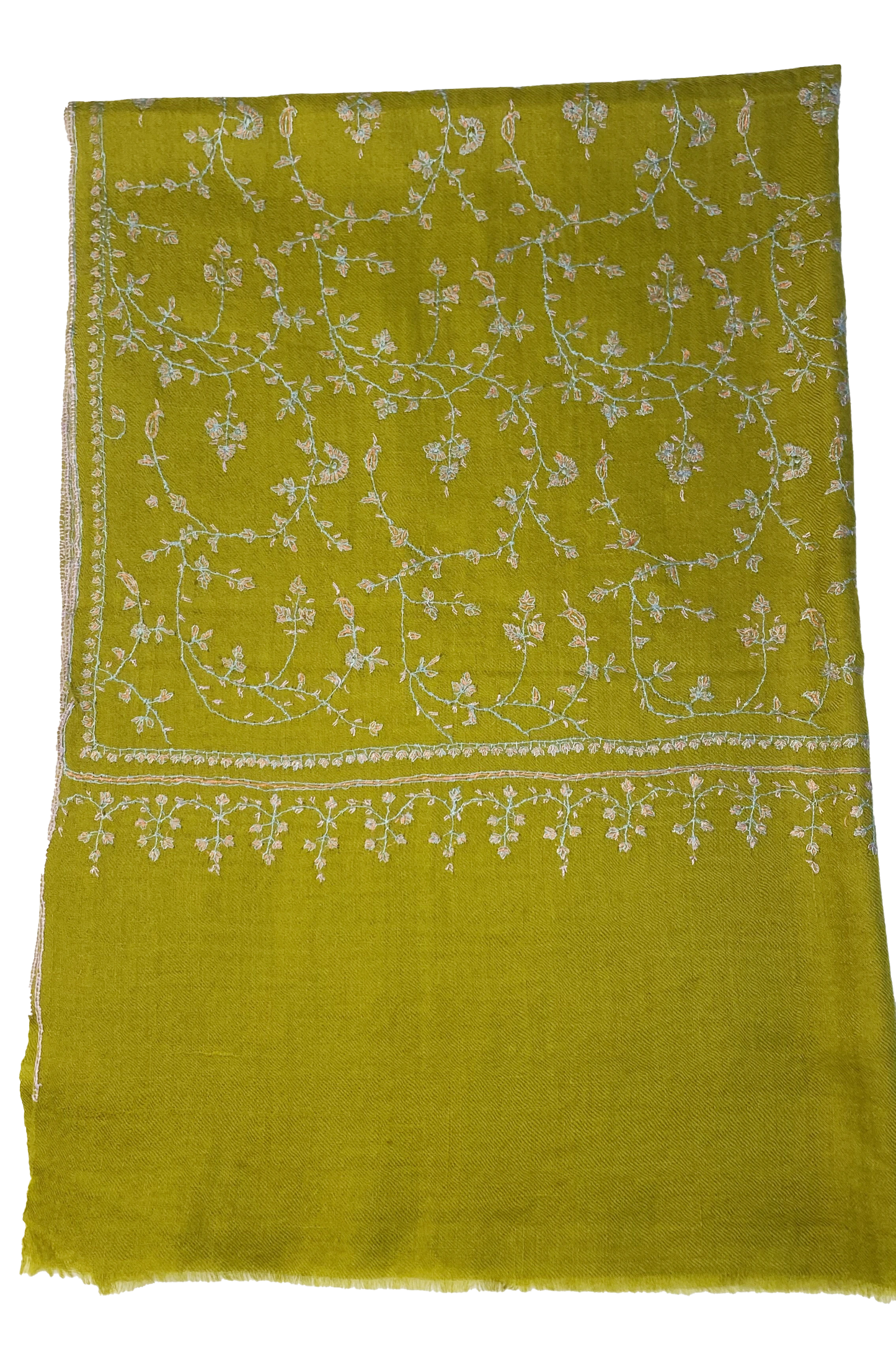 Pashmina Stole with Sozni Embroidery