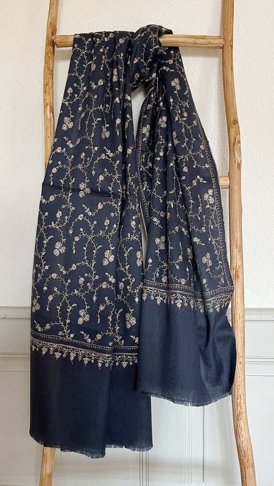 Pashmina Jaalidar Embroidery Stole